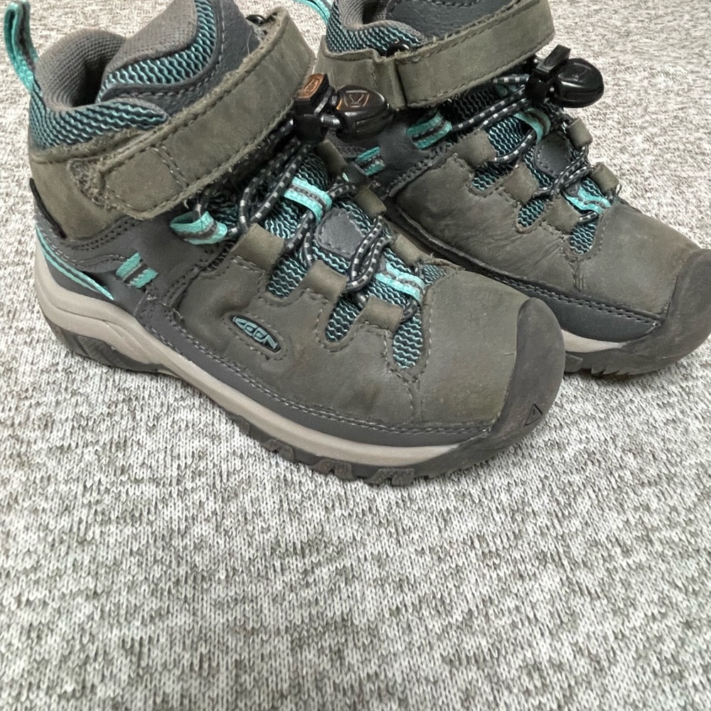 Keen Kids Sneakers - Gray and Teal